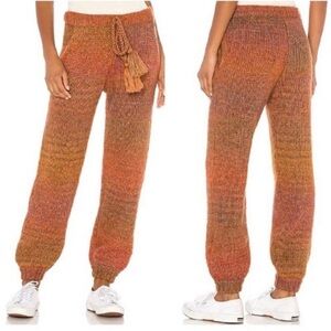 LoveShackFancy Blossom Pant Russet